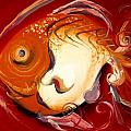 Loose Goldfish Painting by J Vincent Scarpace Loose Goldfish Painting by J Vincent Scarpace