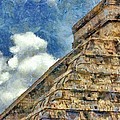 Mayan Mysteries Painting by Jeffrey Kolker Mayan Mysteries Painting by Jeffrey Kolker