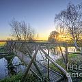 Narrow Iron Bridge Photograph by Yhun Suarez Narrow Iron Bridge Photograph by Yhun Suarez