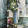 Old and Lonely in Spain 08 Painting by Miki De Goodaboom Old and Lonely in Spain 08 Painting by Miki De Goodaboom