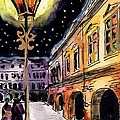 Old Time Evening by Mona Edulesco Old Time Evening by Mona Edulesco