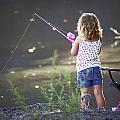 Pink Fishing Rod Photograph by Brian Wallace Pink Fishing Rod Photograph by Brian Wallace