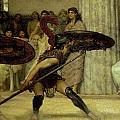 Pyrrhic Dance Painting by Lawrence Alma-Tadema