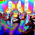 Rainbow Room Digital Art by Larry Beat Rainbow Room Digital Art by Larry Beat