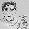Randolph And Marmalade Drawing by Rory Siegel Randolph And Marmalade Drawing by Rory Siegel