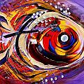 Scripture Fish Painting by J Vincent Scarpace Scripture Fish Painting by J Vincent Scarpace