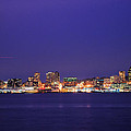 Seattle At Dusk by Michael Merry Seattle At Dusk by Michael Merry
