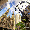 Statue And Spires Photograph by Yhun Suarez Statue And Spires Photograph by Yhun Suarez