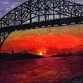 Steel Giant at Sunset by Al  Molina
