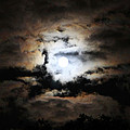 Stormy Moon Photograph by Diana Haronis Stormy Moon Photograph by Diana Haronis