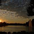 Sunset at Harveston by Christine Owens