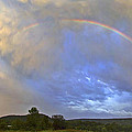 Sunset Rainbow Photograph by S Paul Sahm