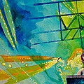 The Key Man Painting by Patricia Arroyo The Key Man Painting by Patricia Arroyo