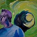 The um Portal no two Painting by Patricia Arroyo The um Portal no two Painting by Patricia Arroyo