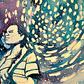 The Um Swirl Painting by Patricia Arroyo The Um Swirl Painting by Patricia Arroyo