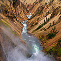Top Of Lower Falls by Robert Bales Top Of Lower Falls by Robert Bales