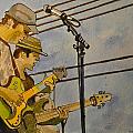 Umphreys Mcgee at the Stone Pony Painting by Patricia Arroyo Umphreys Mcgee at the Stone Pony Painting by Patricia Arroyo