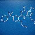Viagra Molecular Structure Blueprint Digital Art by Nikki Marie Smith Viagra Molecular Structure Blueprint Digital Art by Nikki Marie Smith