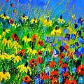 Wild Flowers 452180 Painting by Pol Ledent Wild Flowers 452180 Painting by Pol Ledent
