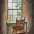 Window Seat Painting by Frank SantAgata Window Seat Painting by Frank SantAgata