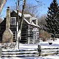 Winter cabin 1 by Bruce Ritchie