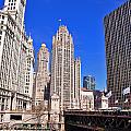 Wrigley Tower Photograph by Dejan Jovanovic Wrigley Tower Photograph by Dejan Jovanovic