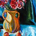 Yellow Vase Painting by John Gholson Yellow Vase Painting by John Gholson