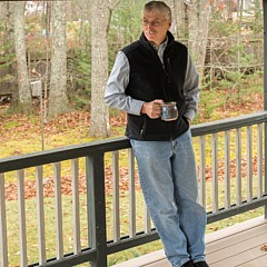 Coffee on the Porch- Maine - Artist
