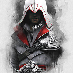 ASSASSIN'S CREED II 2 EZIO AUDITORE DA FIRENZE MOD. 1 POSTER PRINT 70X100  CM. - GTIN/EAN/UPC 8033622158479 - Product Details - Cosmos