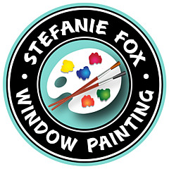 Stefanie Fox Window Painting