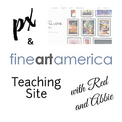 Teaching Site With Abbie and Red - Artist