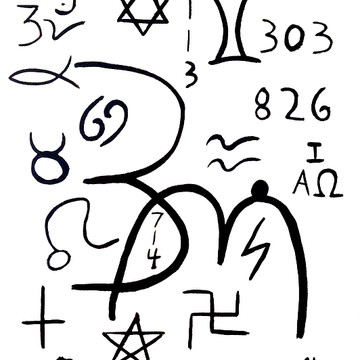 Abstract Occult Symbols