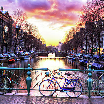 Amsterdam Canal Scenes