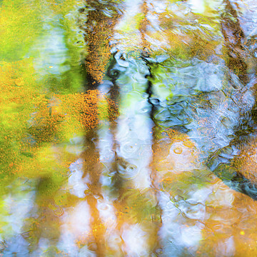 Autumn River Abstracts