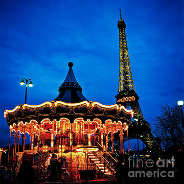 Colourful Paris.