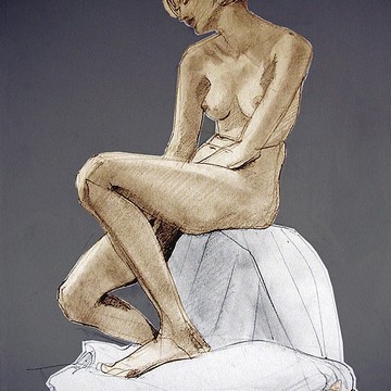 Contemporary Life Drawings of Nudes.