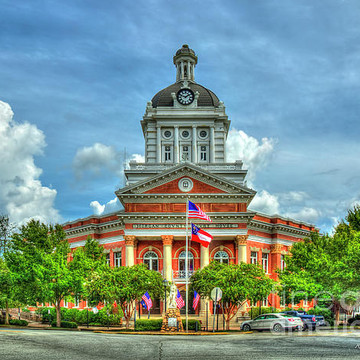 County Court Houses and City Halls in Georgia