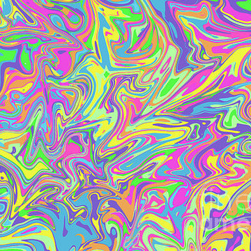 Digital Abstract and Psychedelic Background Illustrations