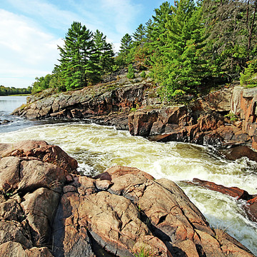 French River and surrounding area Ontario Canada