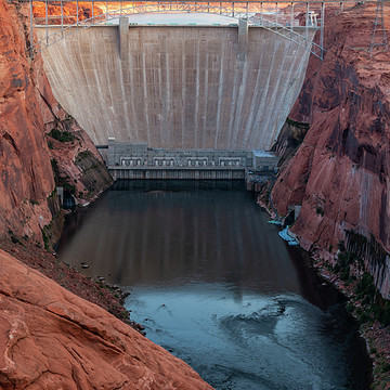 Glen Canyon Dam Photography by James Marvin Phelps