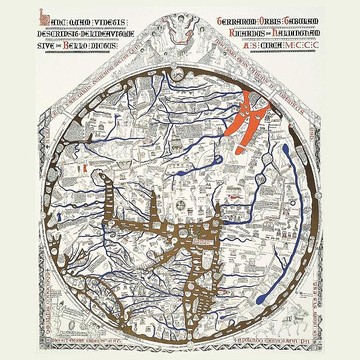 Hereford Mappa Mundi 1300