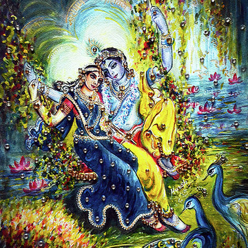 Krishna and Rama - Divine Love
