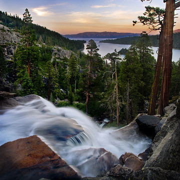 Lake Tahoe and Mono Lake California