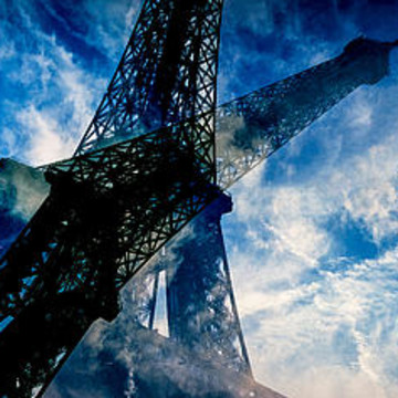 Paris Panoramic city scape.
