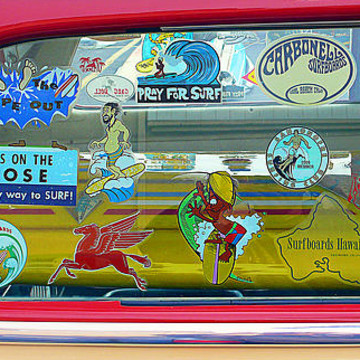 Surfboards Skateboards and Decals