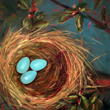 Abstract Nest Paintings