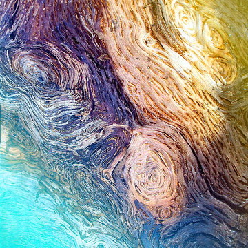 Abstracts Including Sand Art