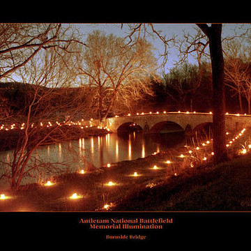 Antietam Memorial Illumination
