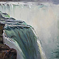 Artwork Featuring Niagara Falls and Buffalo