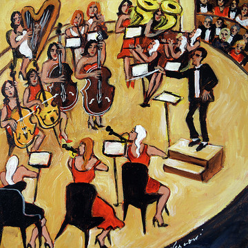 Bar Scenes and Dancers from original paintings by Valerie Vescovi